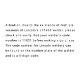 10 ft Spool Gun Replacement w/ Bonus fit Lincoln SP140T SP 140T 11821 Welder